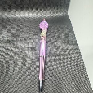 Purple Beaded Pen